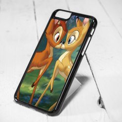 Disney Bambi Love Protective iPhone 6 Case, iPhone 5s Case, iPhone 5c Case, Samsung S6 Case, and Samsung S5 Case