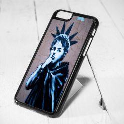 Banksy New York Art Protective iPhone 6 Case, iPhone 5s Case, iPhone 5c Case, Samsung S6 Case, and Samsung S5 Case
