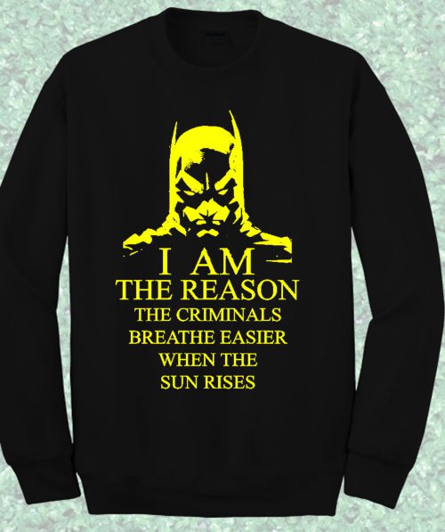 Batman The Reason Criminal Crewneck Sweatshirt
