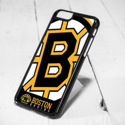 Boston Bruins Symbol Protective iPhone 6 Case, iPhone 5s Case, iPhone 5c Case, Samsung S6 Case, and Samsung S5 Case