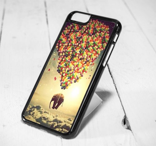 Elephant Hot Air Balloon Protective iPhone 6 Case, iPhone 5s Case, iPhone 5c Case, Samsung S6 Case, and Samsung S5 Case