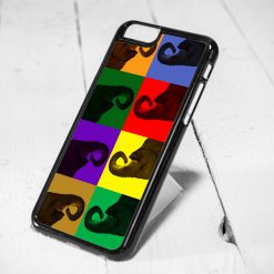 Elephant Pop Art Protective iPhone 6 Case, iPhone 5s Case, iPhone 5c Case, Samsung S6 Case, and Samsung S5 Case