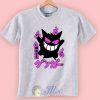 Gengar Kawai Pokemon Character Unisex Premium T shirt Size S,M,L,XL,2XL