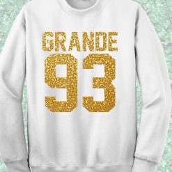 Grande 93 Birthday Jersey Number Crewneck Sweatshirt