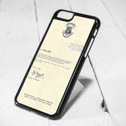 Harry Potter Acceptance Letter Protective iPhone 6 Case, iPhone 5s Case, iPhone 5c Case, Samsung S6 Case, and Samsung S5 Case