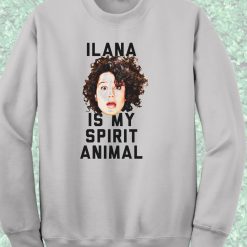 Ilana Is My Spirit Animal Bob Burger Crewneck Sweatshirt