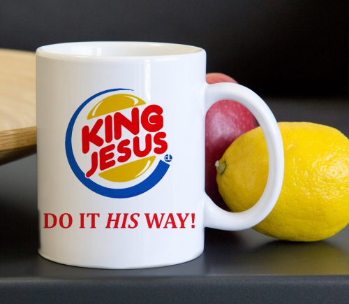King Jesus Tea Coffee Classic Ceramic Mug 11oz