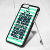 Nautical Anchor Quote Mint Protective iPhone 6 Case, iPhone 5s Case, iPhone 5c Case, Samsung S6 Case, and Samsung S5 Case