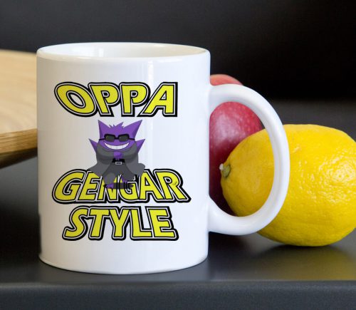 Oppa Gengar Pokemon Style Tea Coffee Classic Ceramic Mug 11oz