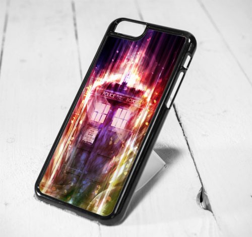 Police Box Doctor Who Mist Protective iPhone 6 Case, iPhone 5s Case, iPhone 5c Case, Samsung S6 Case, and Samsung S5 Case