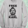 Free Karl Workaholics Crewneck Sweatshirt