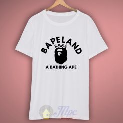 Bapeland T Shirt Available Size S M L XL XXl