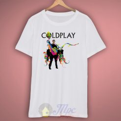Coldplay Splatted Color T Shirt