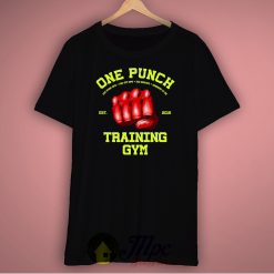 One Punch Man Training Gym Unisex Premium T Shirt Size S-2Xl