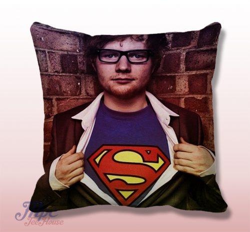 Super Ed Sheeran Throw Pillow Cover