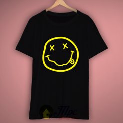 Nirvana Smile Face T Shirt