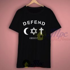 Defend Coexist T Shirt For Men and Women