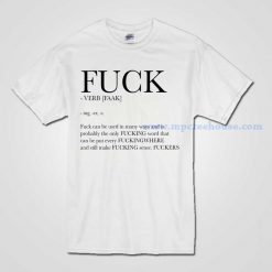 Fuck Verb Faak T Shirt