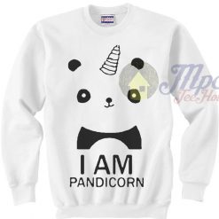 I Am Pandicorn Panda Unicorn Sweatshirt