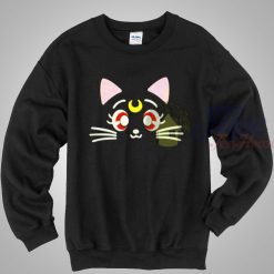 Sailor Moon Luna Cat Crewneck Sweatshirt