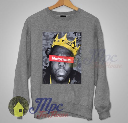 Big Notorious Biggie King Hiphop Legend Sweatshirt