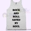 Calumn Hood Outfit Rock and Roll Saved My Soul Tank Top