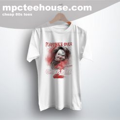 Playtime Over Childs Play 80s Movie T Shirt