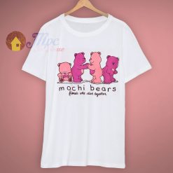 Burn Out Mochi Bears 1980s Retro T Shirt