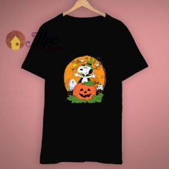 Ghost Bat Family Snoopy Pumpkin Halloween T Shirt