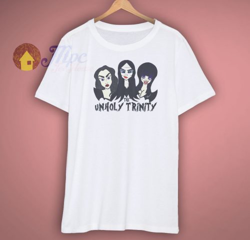 The Unholy Trinity Vampira Morticia Elvira Shirt