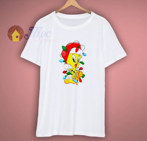 Vintage Looney Tunes Tweety 90s Christmas Shirt