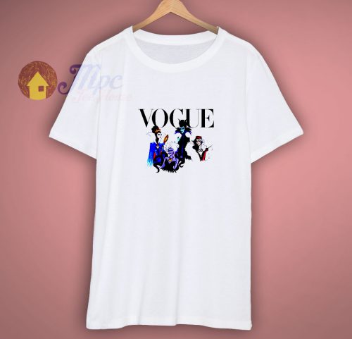 Vogue Villains Disney Villains Shirt