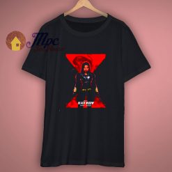 Black Widow Comic Book Movie T Shirt