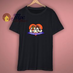 Chip And Dale Forever American Popular Cartoon T Shirt