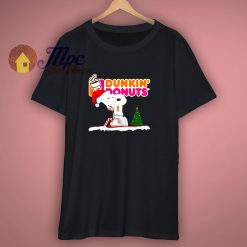 Snoopy drink dunkin’ donuts Christmas shirt