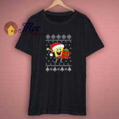 Spongebob Santa Ugly Christmas T Shirt