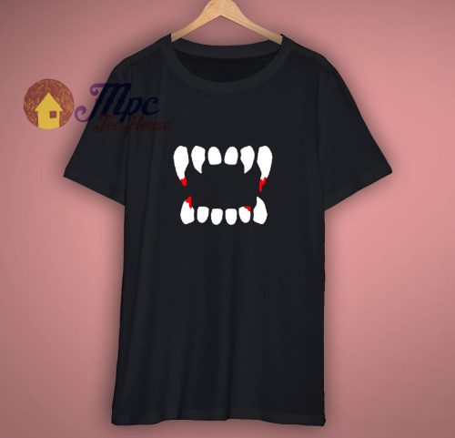 Vampire Teeth T Shirt