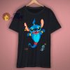 Aladdin Genie Stitch Art T Shirt