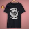 Butterfly Skull Graphic T Shirt