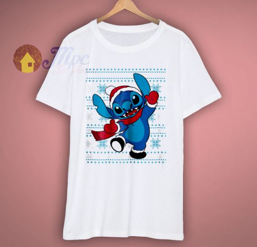 Disney Stitch Happy Holiday T shirt