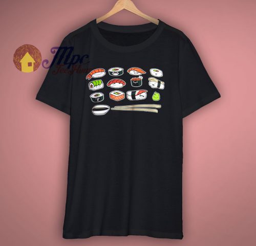 Funny Cute Japanese Food T Shirt