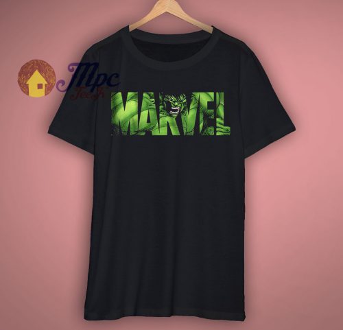 Marvel Logo Hulk Avengers T Shirt