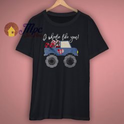 Monster Truck Valentine T Shirt