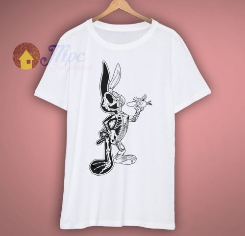Anatomical Bugs Bunny Funny T Shirt