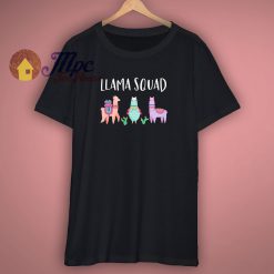 Llama Squad Goals Funny T Shirt