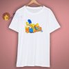 Vintage Simpsons Family White T Shirt