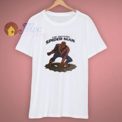 Superhero Vintage Spiderman T Shirt