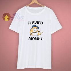 Clawed Monet Funny Cat T Shirt