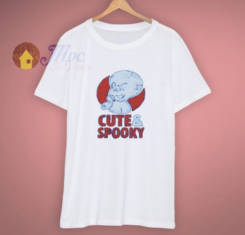 Friendly Ghost Casper Cute Spooky T Shirt
