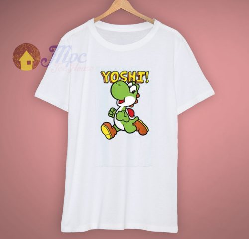 Jump Nintendo Super Mario Yoshi T Shirt